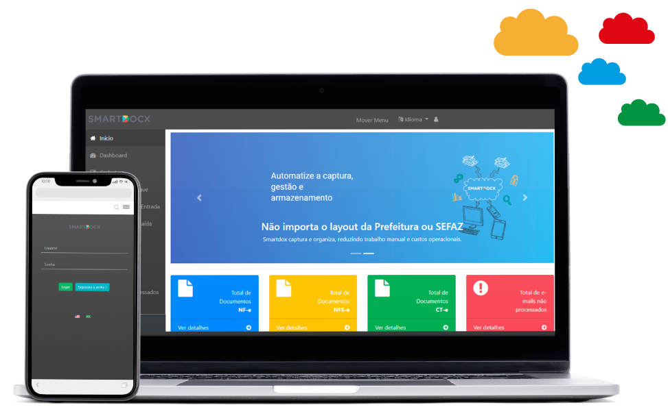 Smartdocx serviços mockup